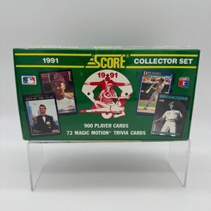 1991 Score Major League Baseball Collector Set 900 Player Cards 72 Magic Trivia